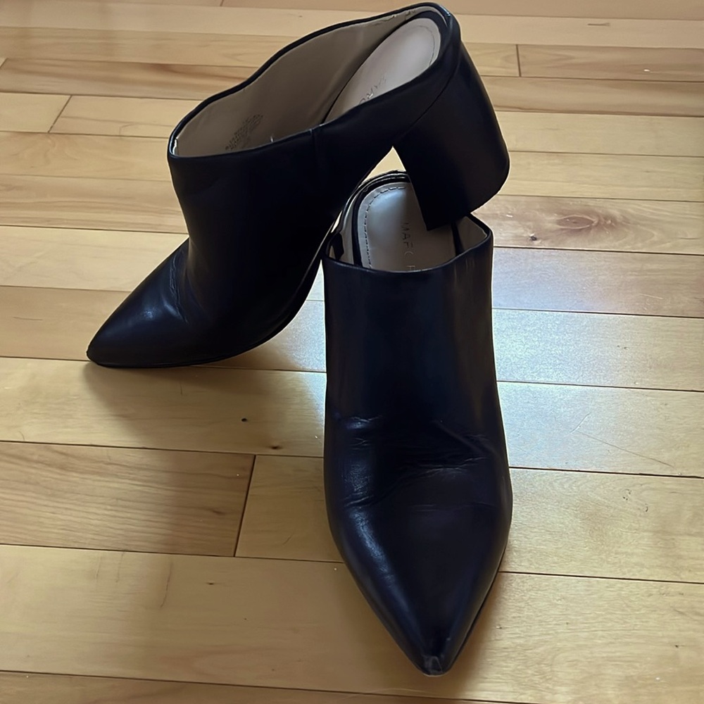 Marc Fisher Block Heel Mules